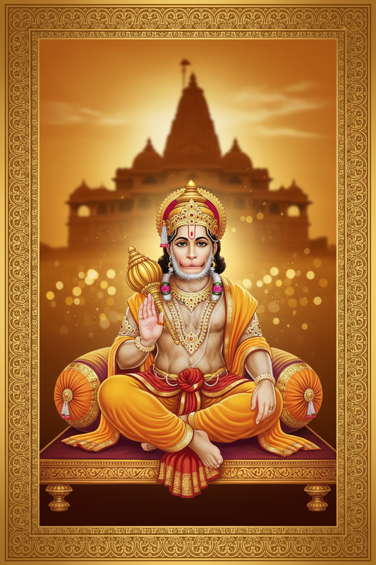 Shree Hanuman Chalisa — Full Text, Meaning & Benefits