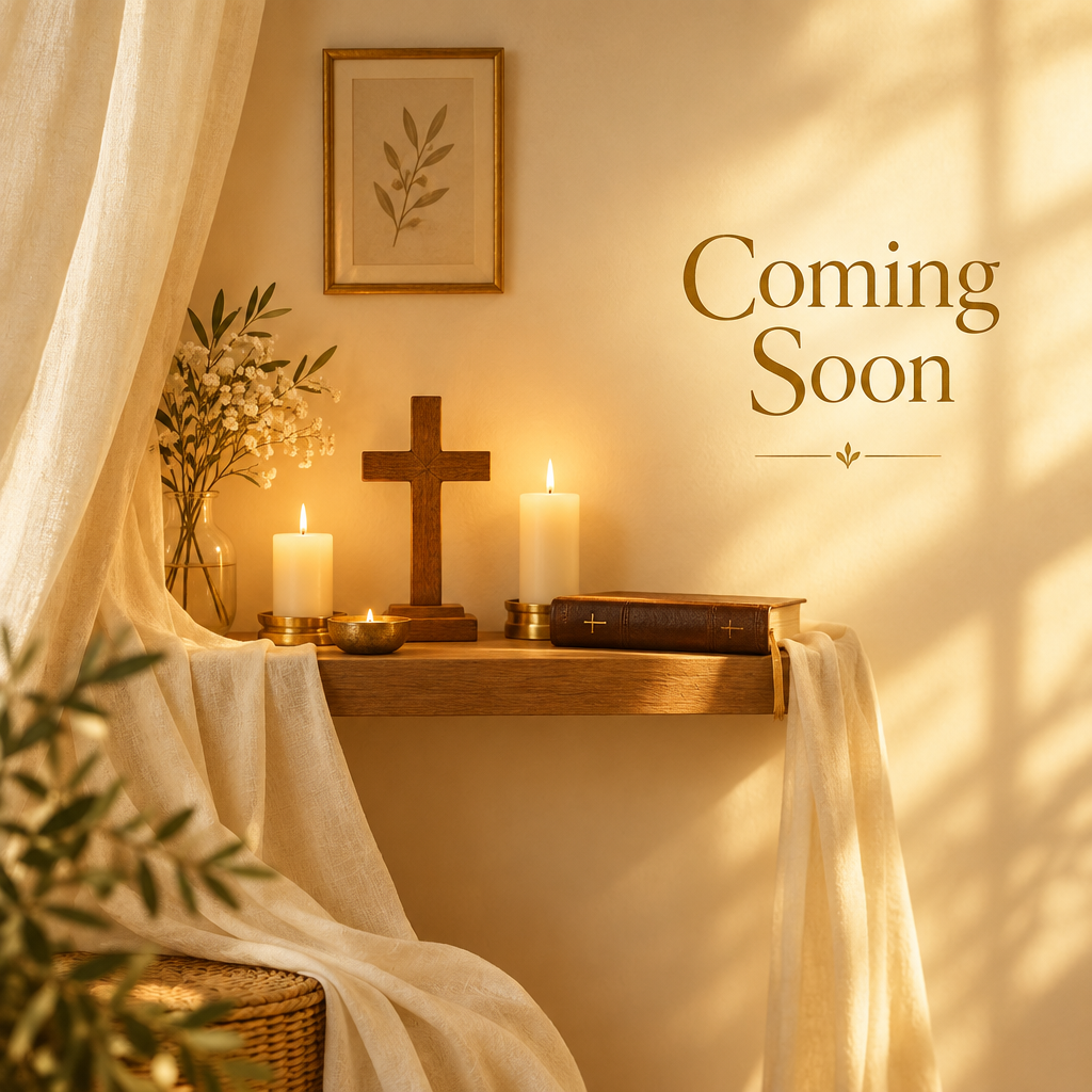 Home Altar & Prayer Corner (Coming Soon)