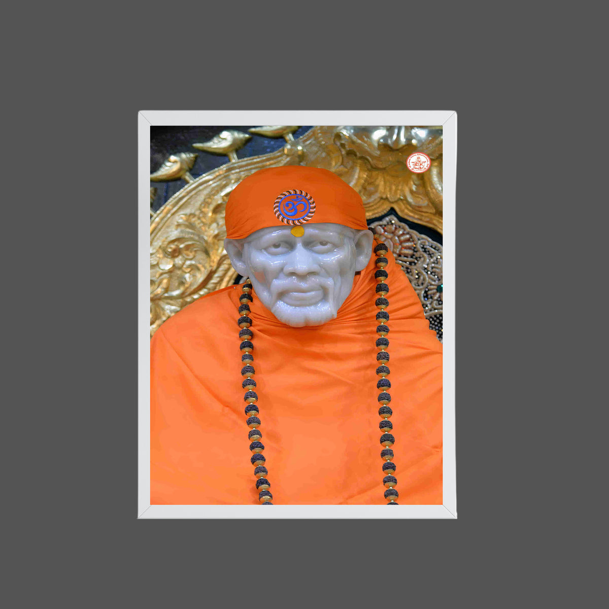 Shirdi Sai Baba Wall Art – Sai Baba Hindu Spiritual God Photo Frame