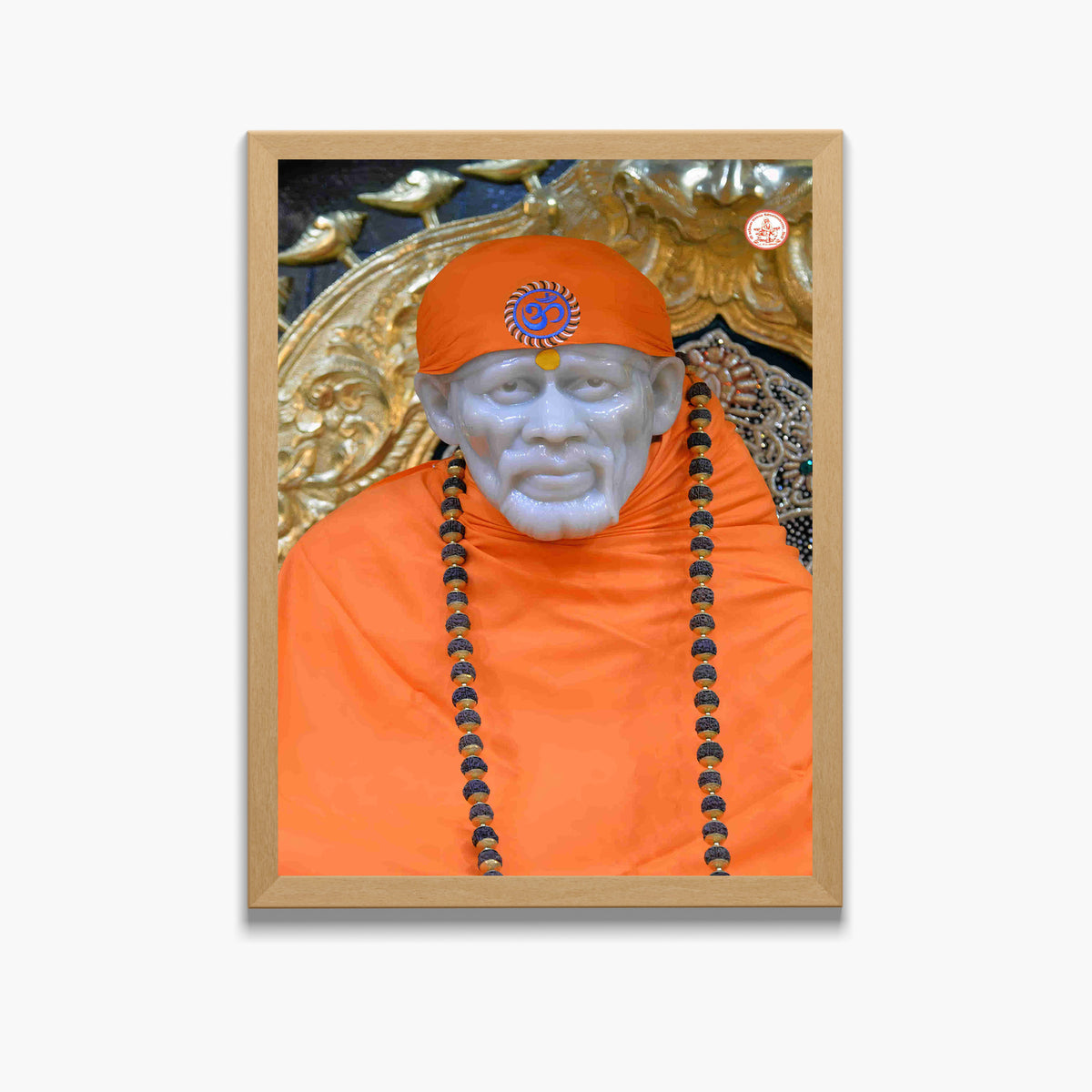 Shirdi Sai Baba Wall Art – Sai Baba Hindu Spiritual God Photo Frame