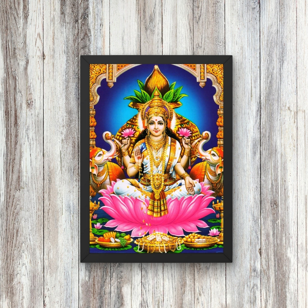 Goddess Laxmi wall art-Maa Laxmi god frame
