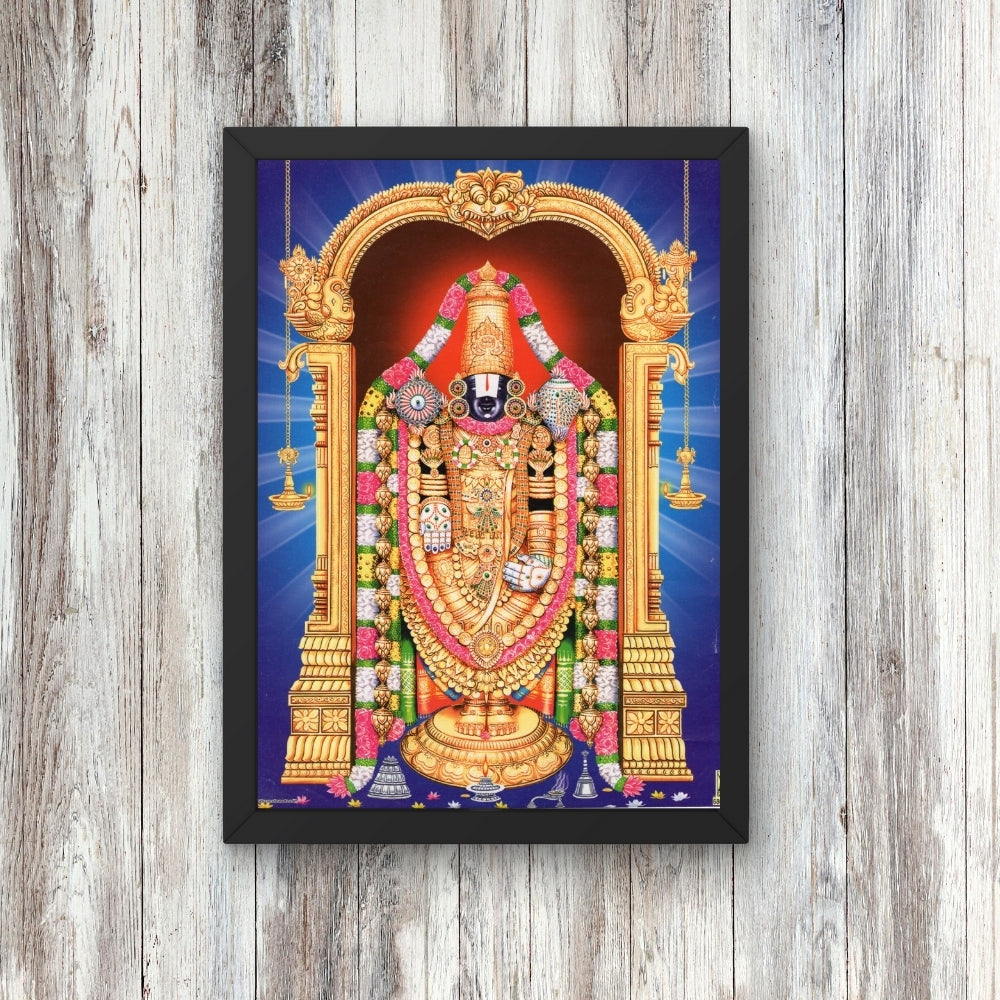 Lord Venkateshwara swamt wall art- Thirupathi Balaji photo frame