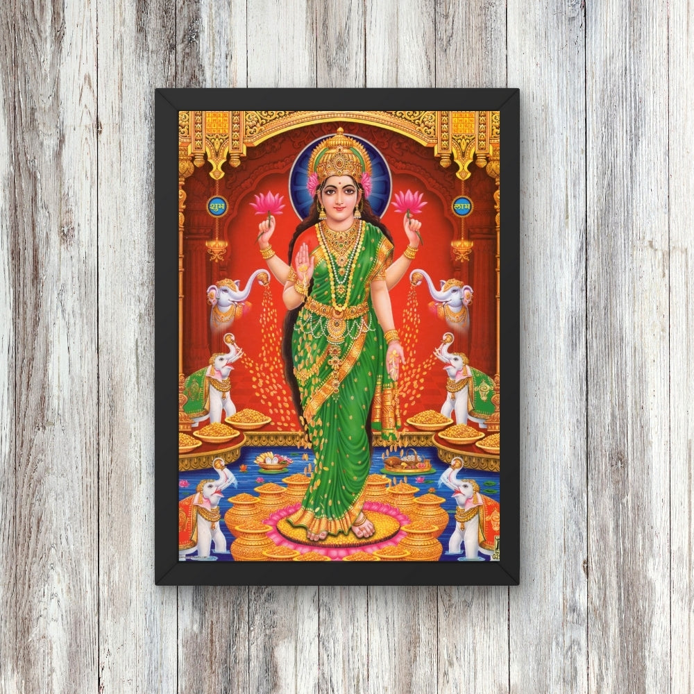 Goddess Laxmi wall art- Maa laxmi photo frame