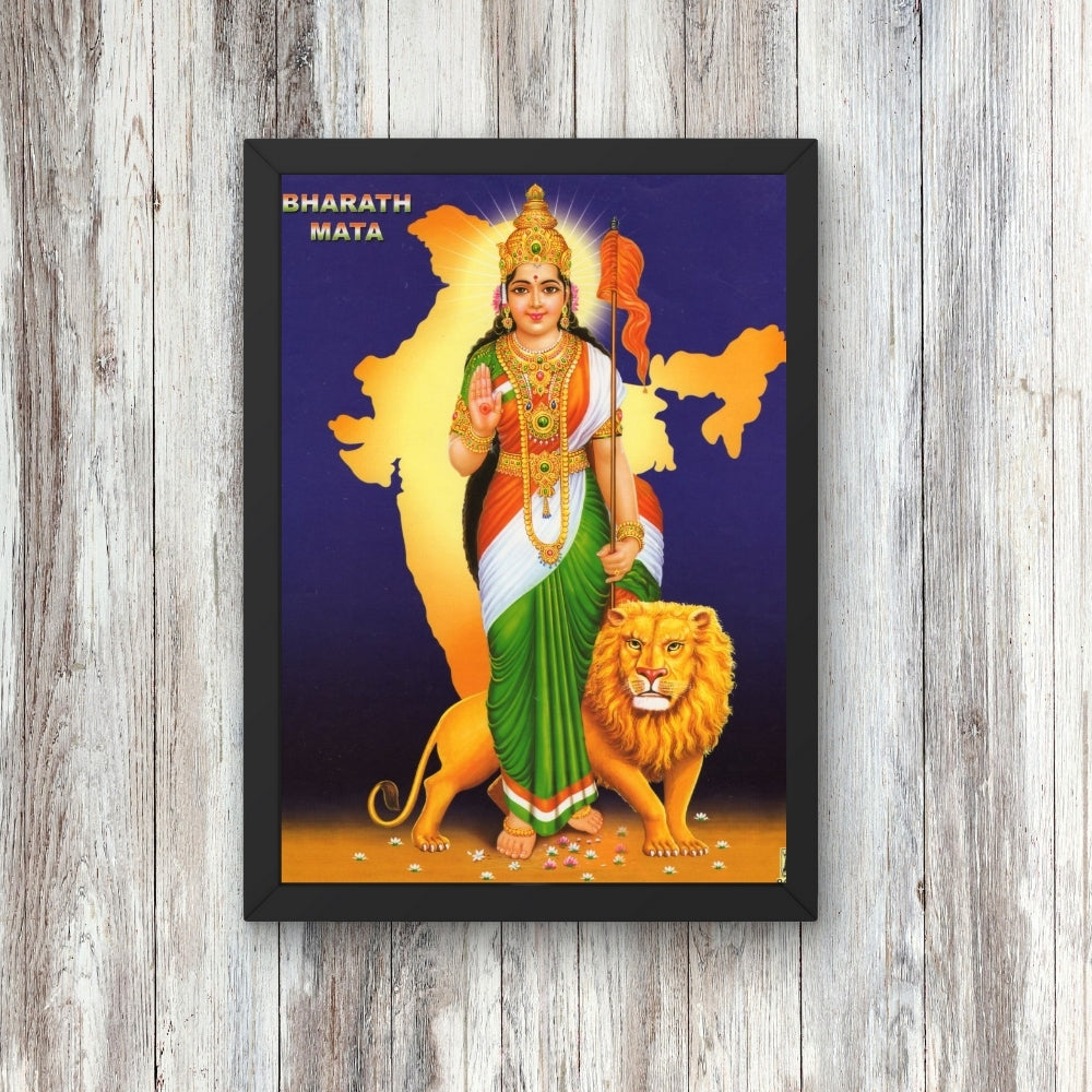 Telangana Talli Wall Art – Telangana Mother Goddess Traditional Photo Frame