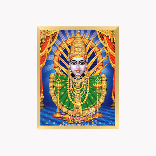 Yellamma Devi Wall Art – Sri Yellamma Renuka Devi Hindu Goddess Photo Frame
