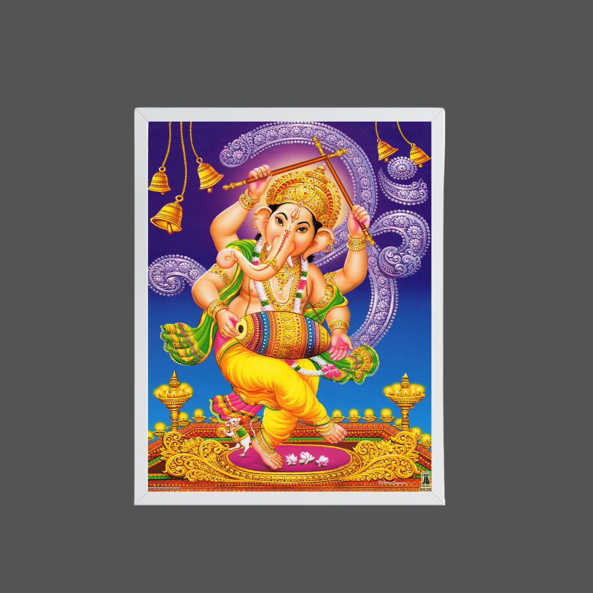 Lord Ganapthi wall art-God Vinayaka photo frame