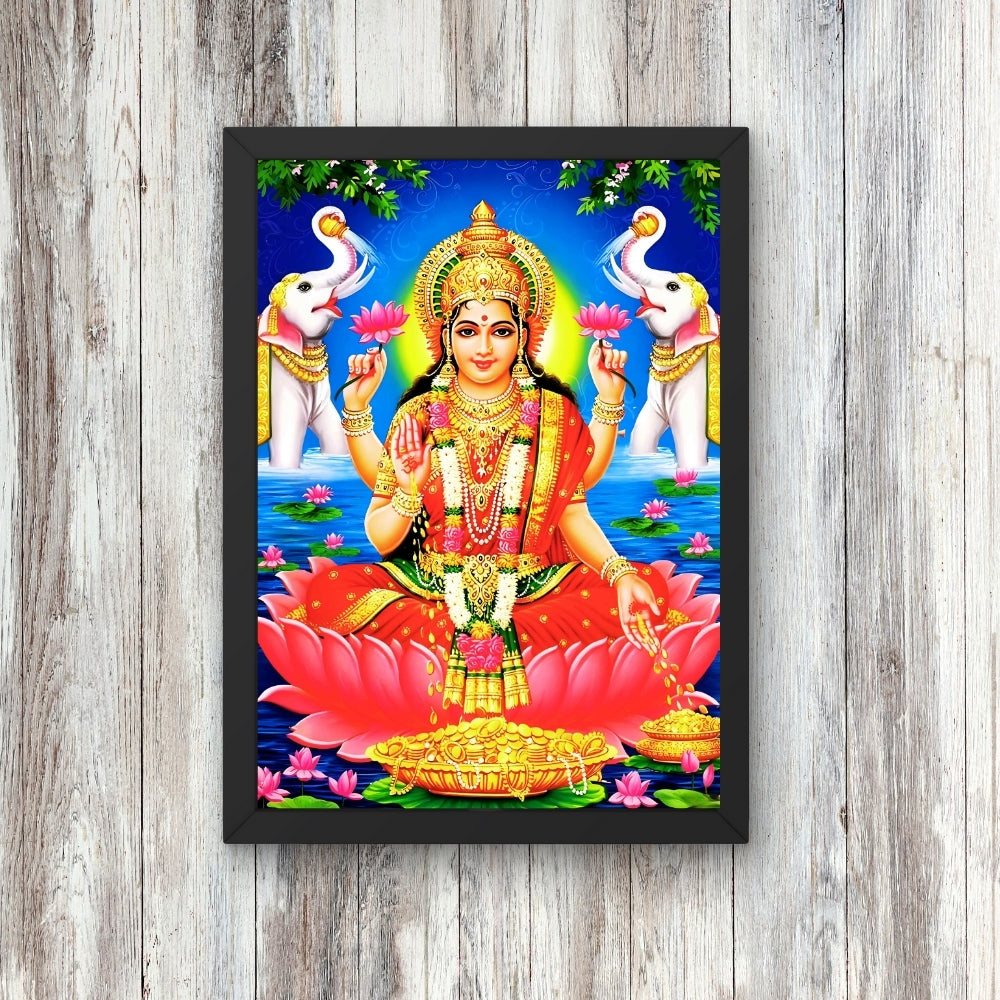 Goddess laxmi wall art-Maa Laxmi god frame