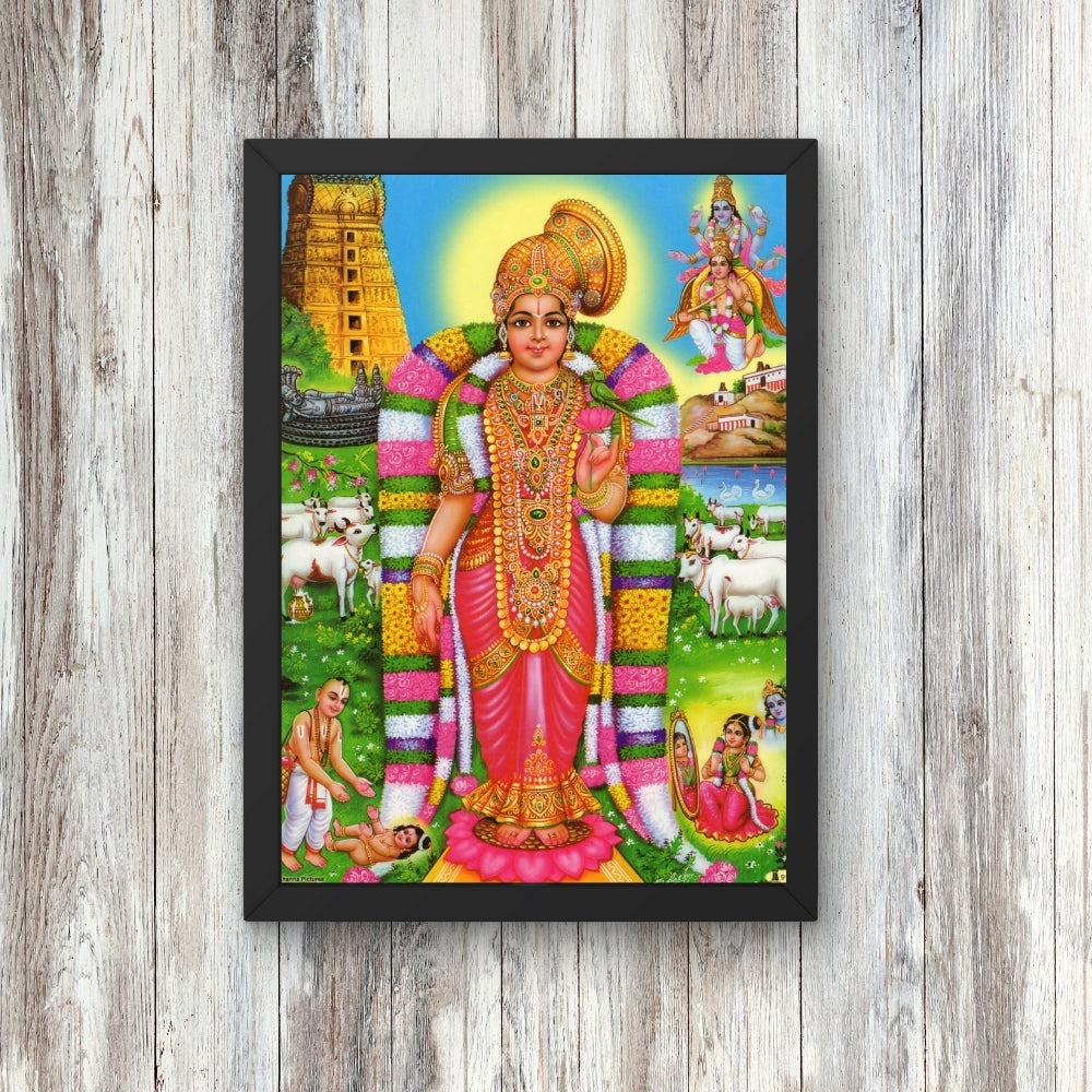 Goddess Andal wall art-  Lord Andal photo frame