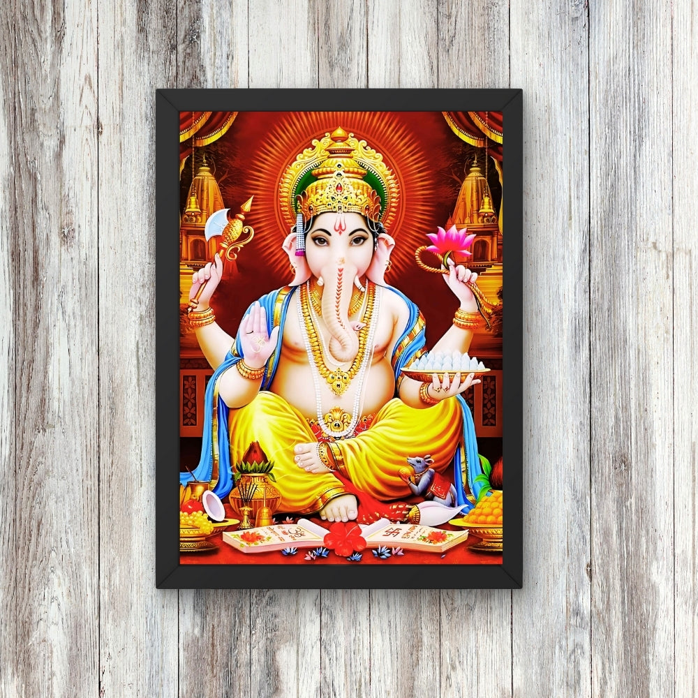Lord Ganapathi wall art-God vinayaka God frame