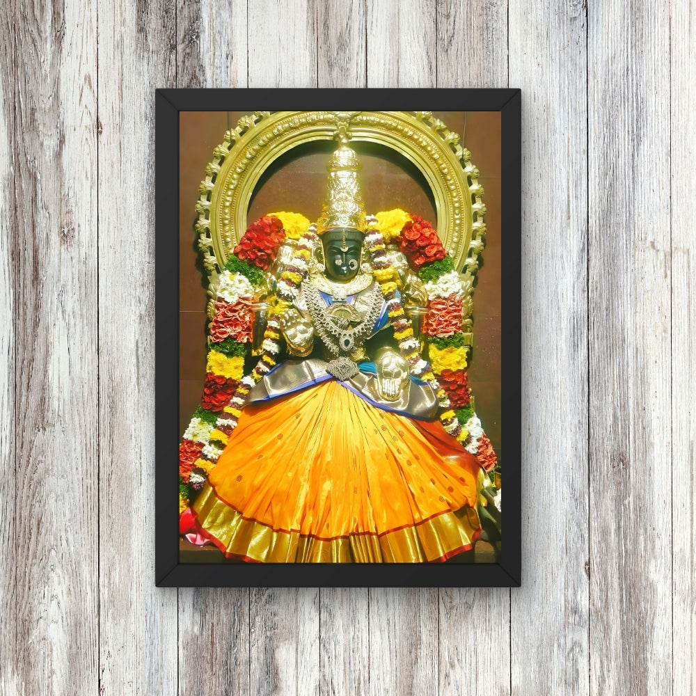 Goddess Padmavathi Wall Art - Padmavathi Hindu God Photo Frame