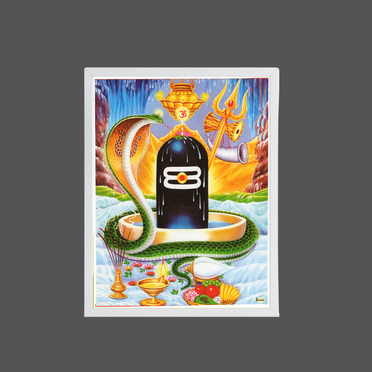 Shiva Lingam wall art- God shiva lingam photo frame