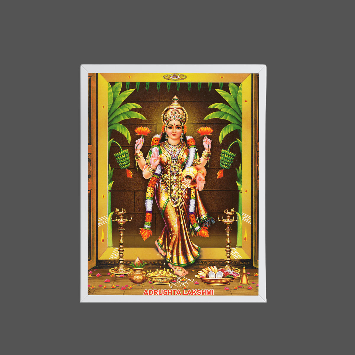 Goddess Laxmi Devi Wall art- Maa Laxmi photo frame