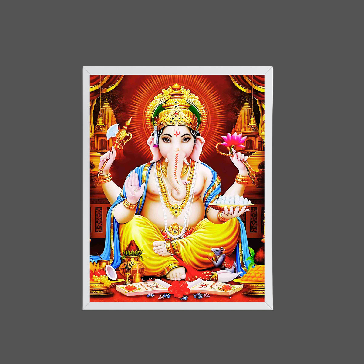 Lord Ganapathi wall art-God vinayaka God frame
