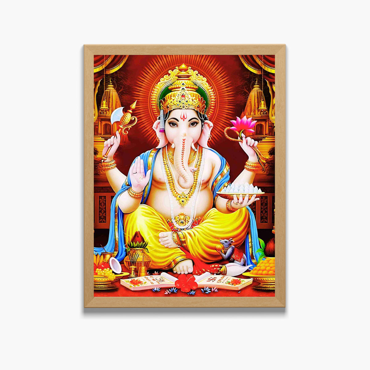 Lord Ganapathi wall art-God vinayaka God frame