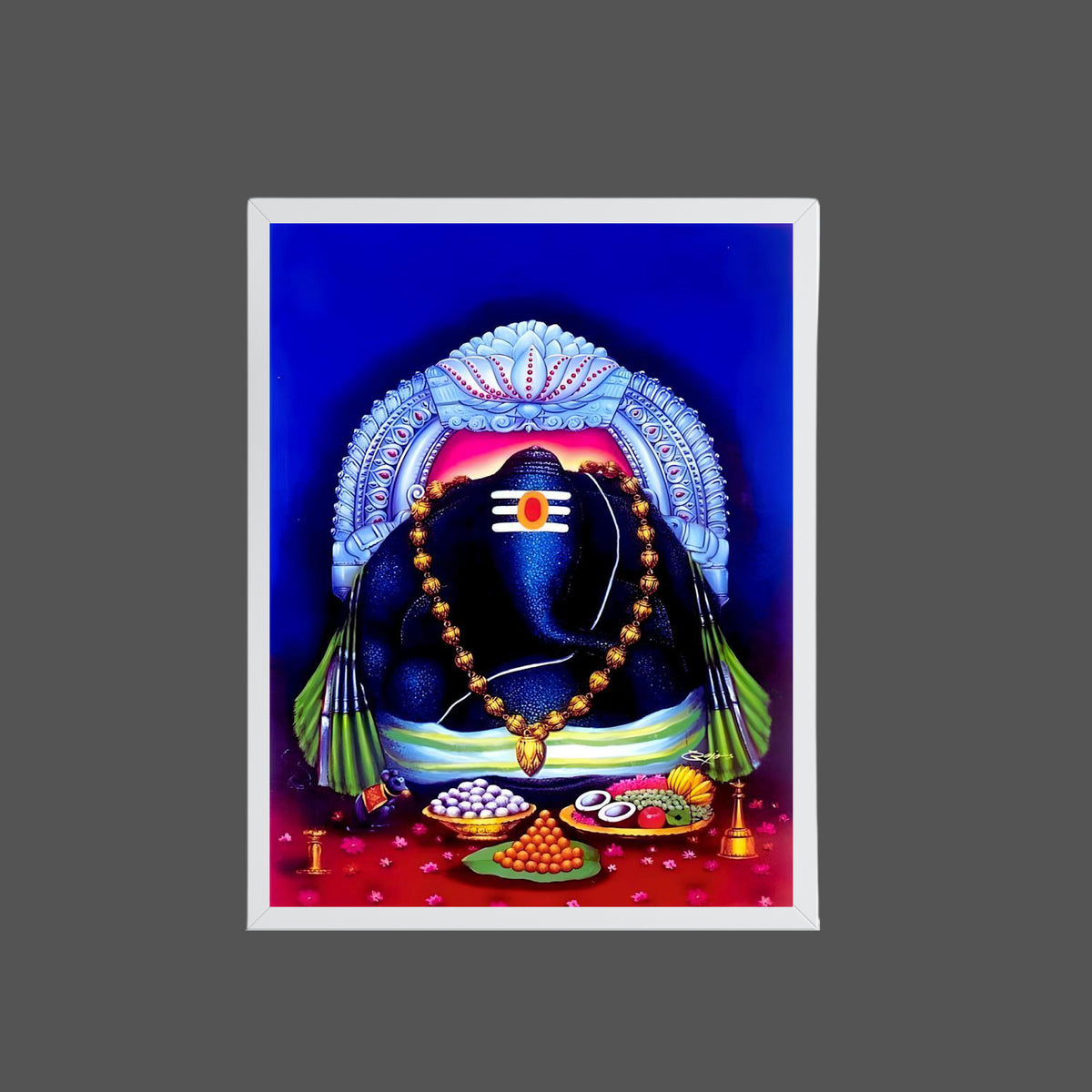 Lord vinayaka wall art- god Ganesha photo frame