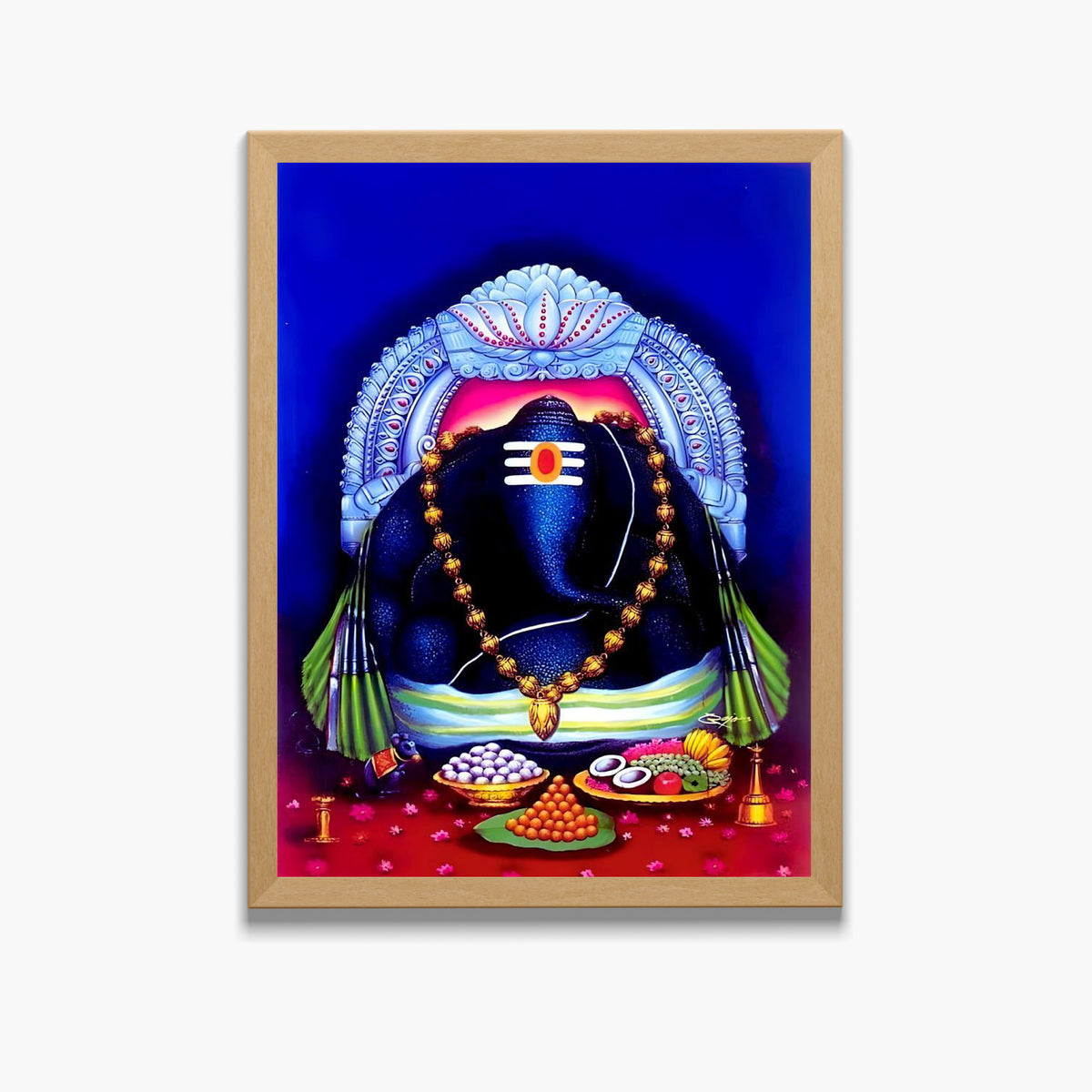 Lord vinayaka wall art- god Ganesha photo frame