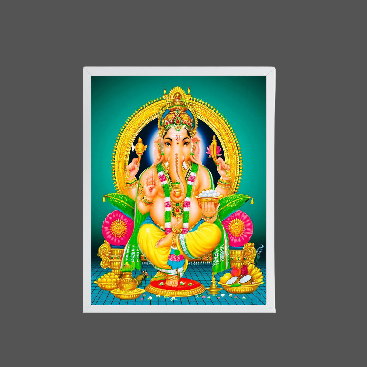 Lord Ganapathi wall art- God ganesha photo frame