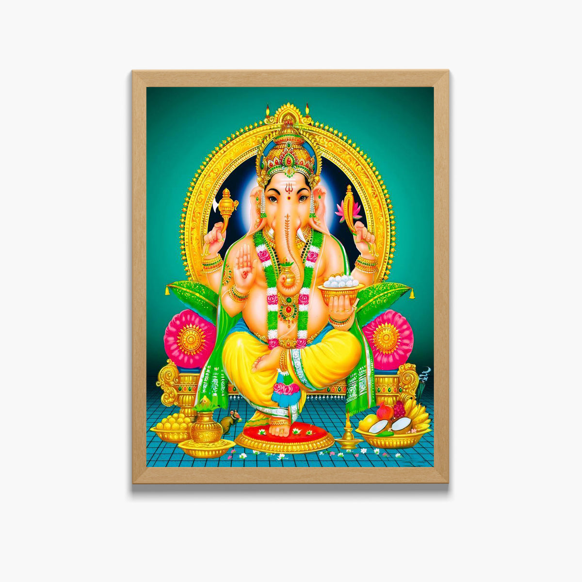 Lord Ganapathi wall art- God ganesha photo frame