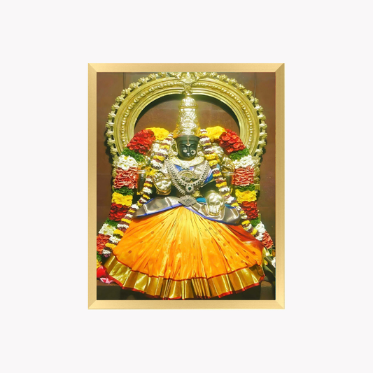 Goddess Padmavathi Ammavaru Wall Art – Padmavathi Ammavaru Hindu God Photo Frame