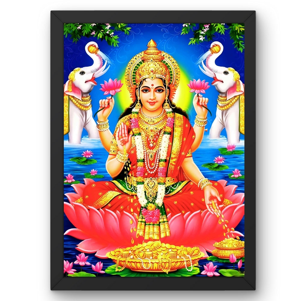 Goddess laxmi wall art-Maa Laxmi god frame