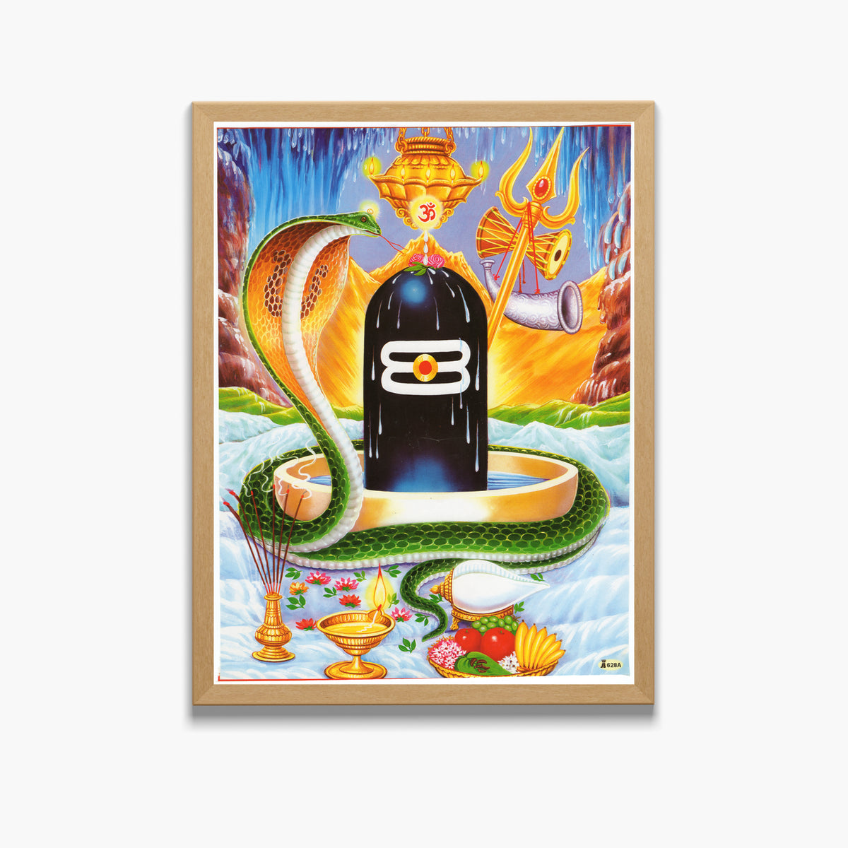 Shiva Lingam wall art- God shiva lingam photo frame
