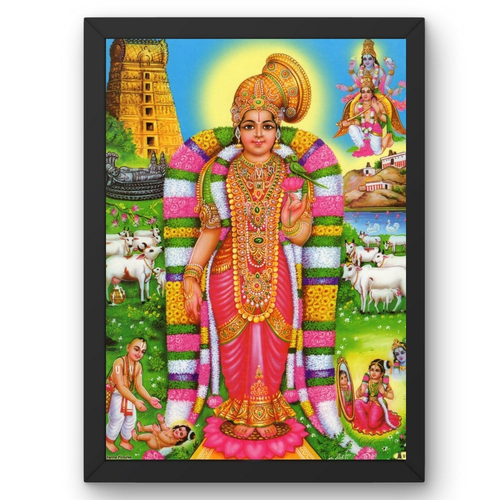 Goddess Andal wall art-  Lord Andal photo frame