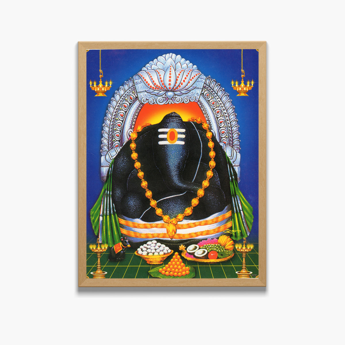 Lord Ganesha wall art- God vinayaka photo frame