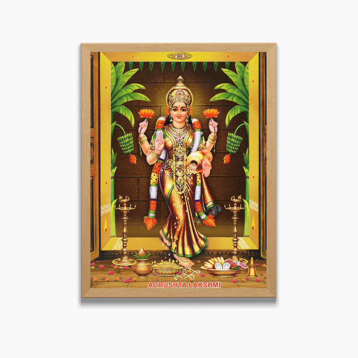 Goddess Laxmi Devi Wall art- Maa Laxmi photo frame