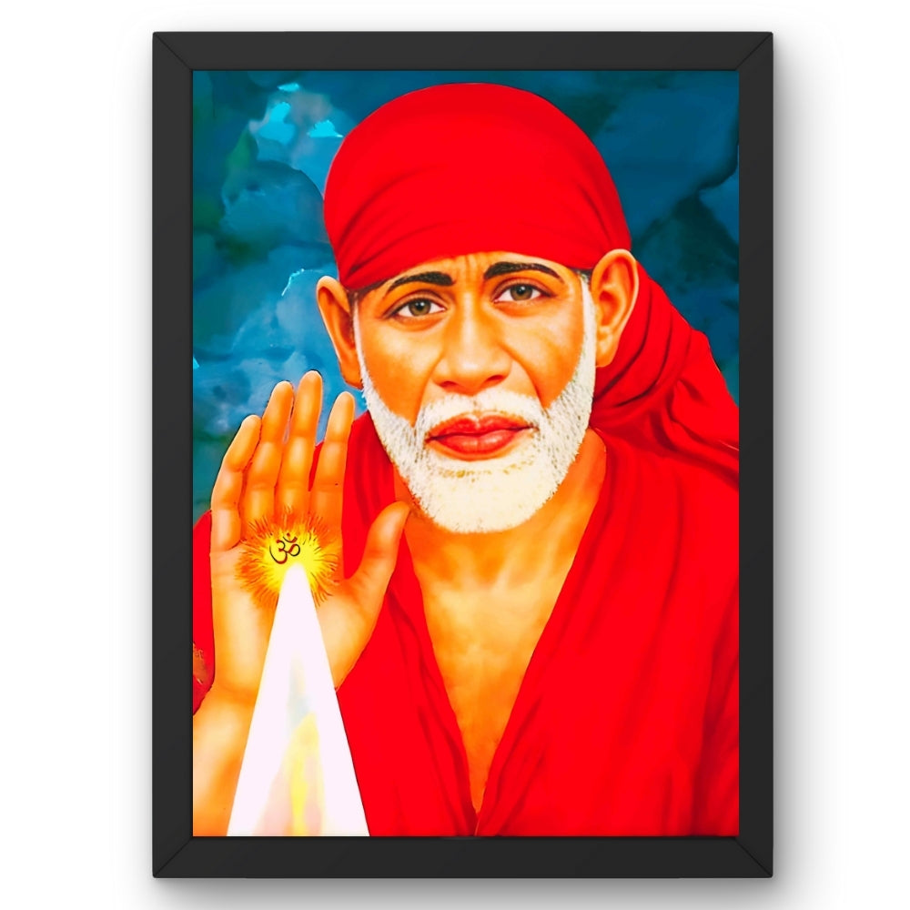 Lord saibaba wall art- Shiridi saibaba god photo frame