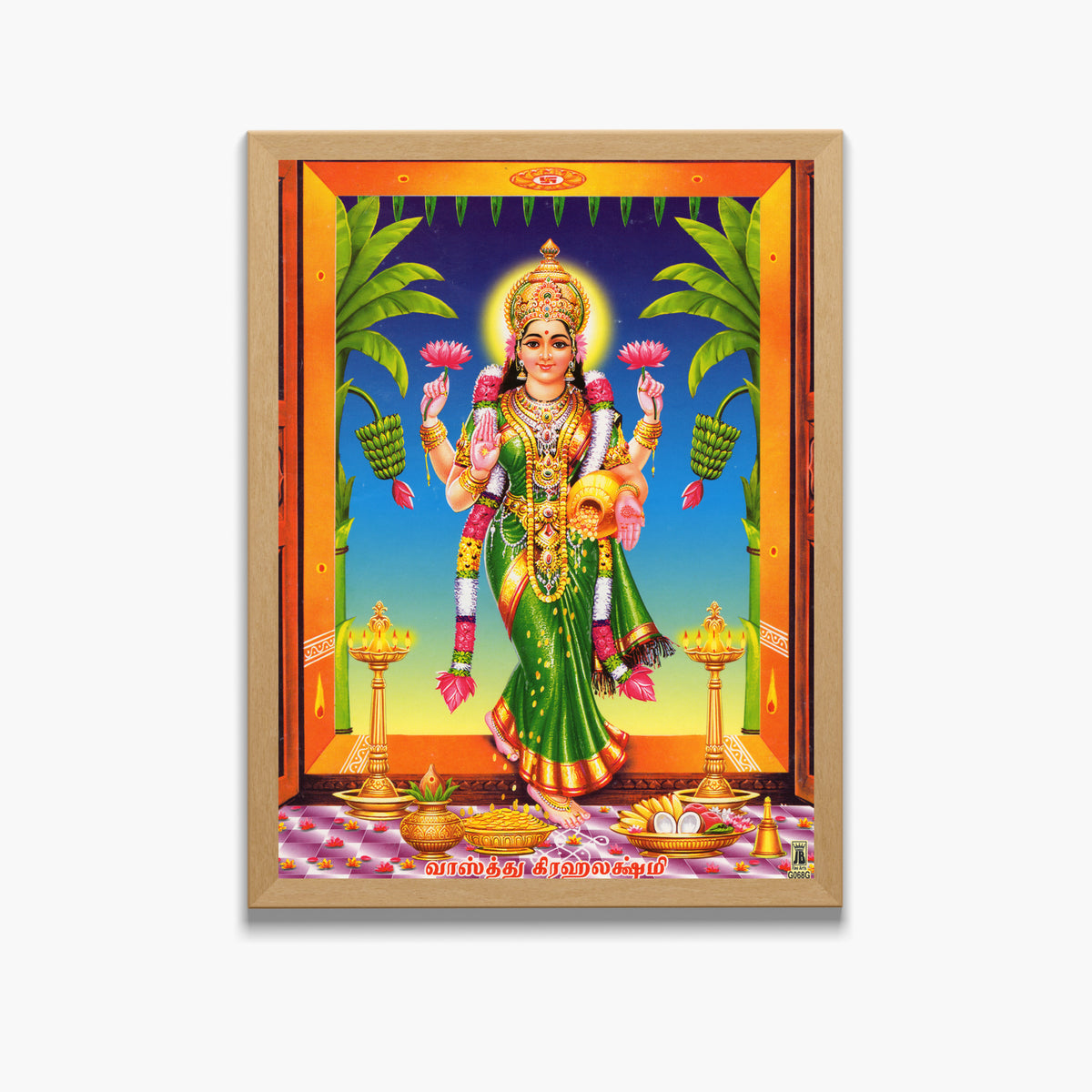 Goddess Laxmi Wall art- Maa Laxmi photo frame