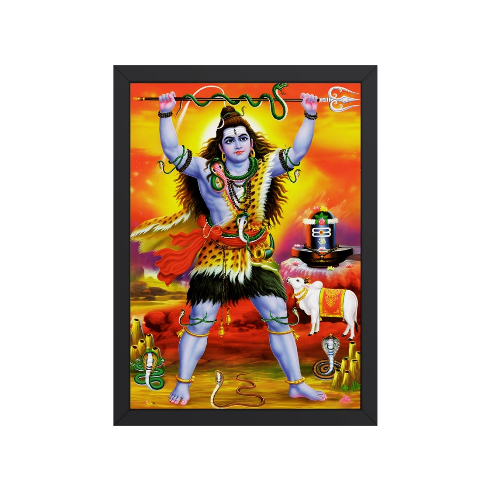 Lord Shiva wall art- God shiva god frame