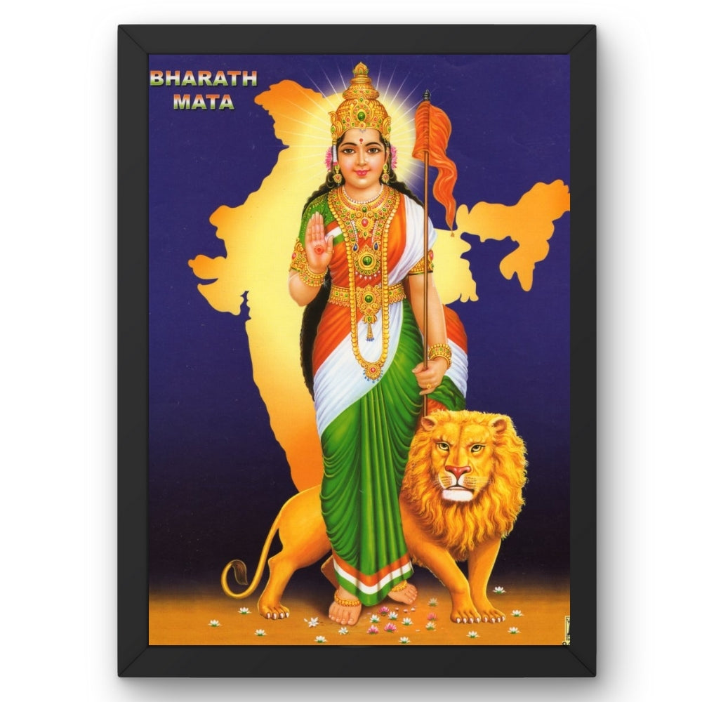 Telangana Talli Wall Art – Telangana Mother Goddess Traditional Photo Frame