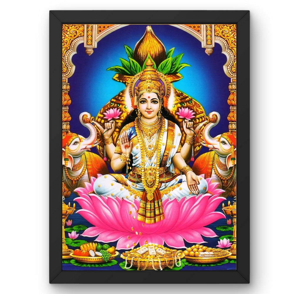 Goddess Laxmi wall art-Maa Laxmi god frame
