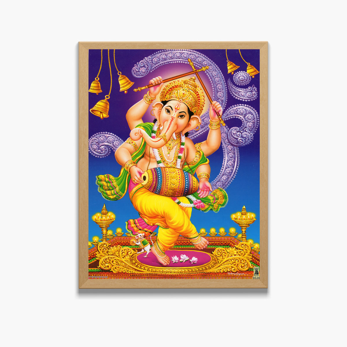 Lord Ganapthi wall art-God Vinayaka photo frame