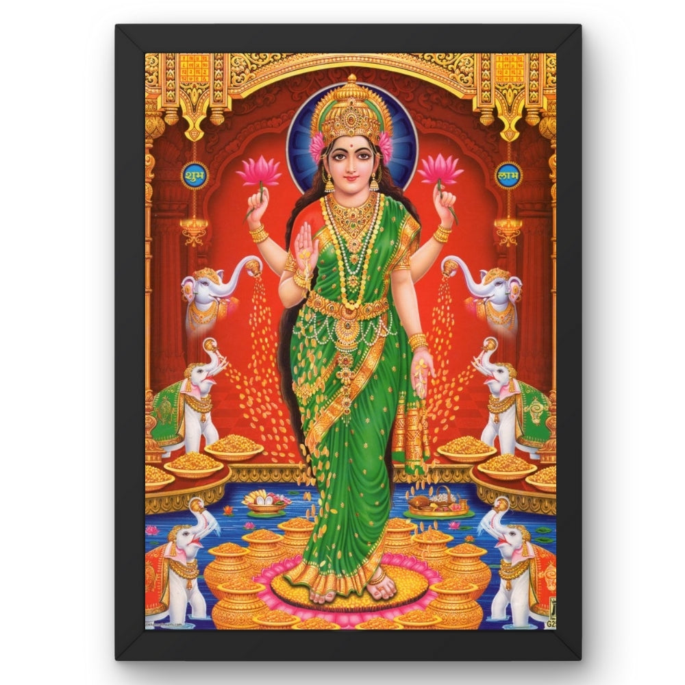 Goddess Laxmi wall art- Maa laxmi photo frame