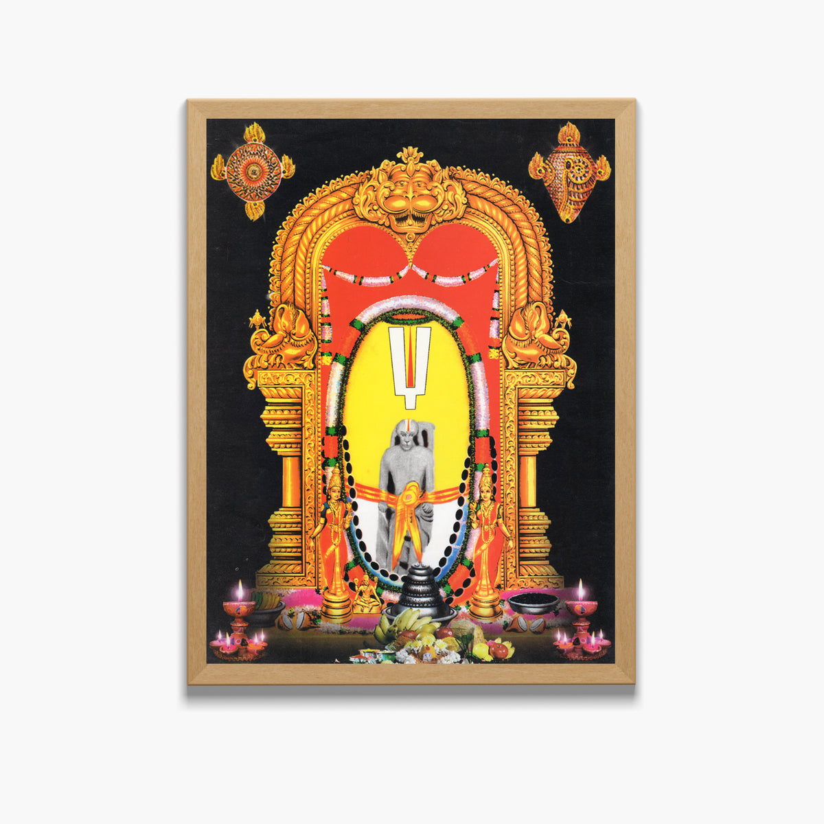 God Laxmi narasimha wall art- Narasimha swamy photo frame