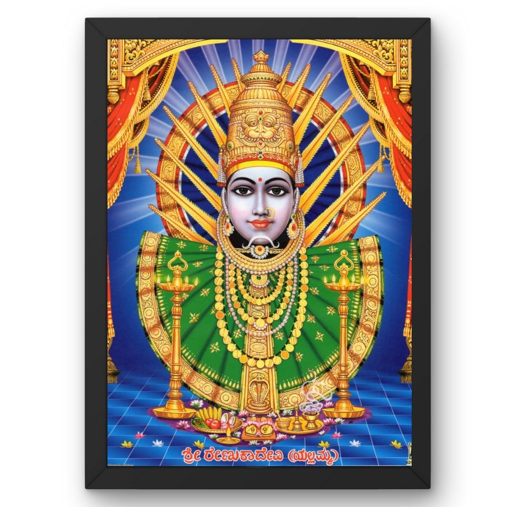 Shri Renuka yellamma wall art- Goddess Yellamma photo frame