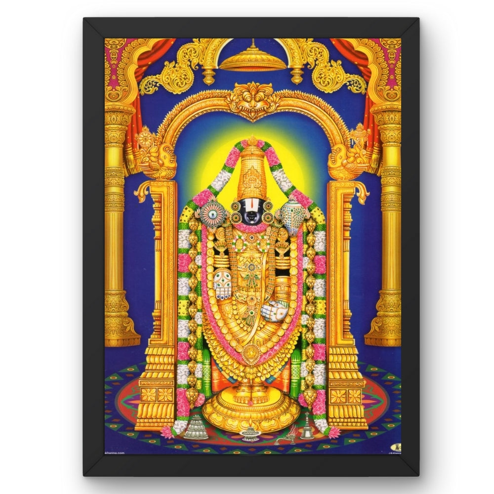 Lord venkateshwara swamy wall art- God Balaji photo frame