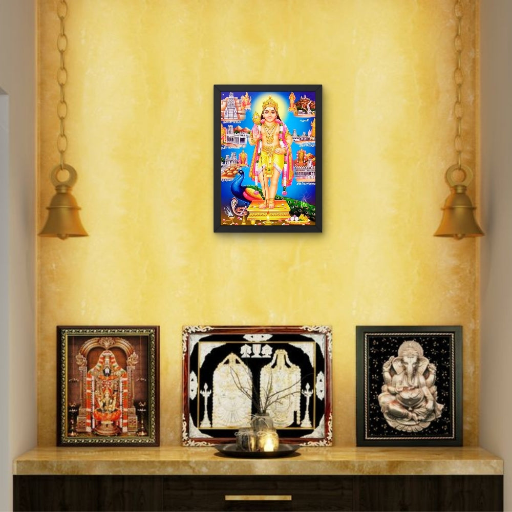 Lord kaarthikeya wall art- God kaarthikeya god frame