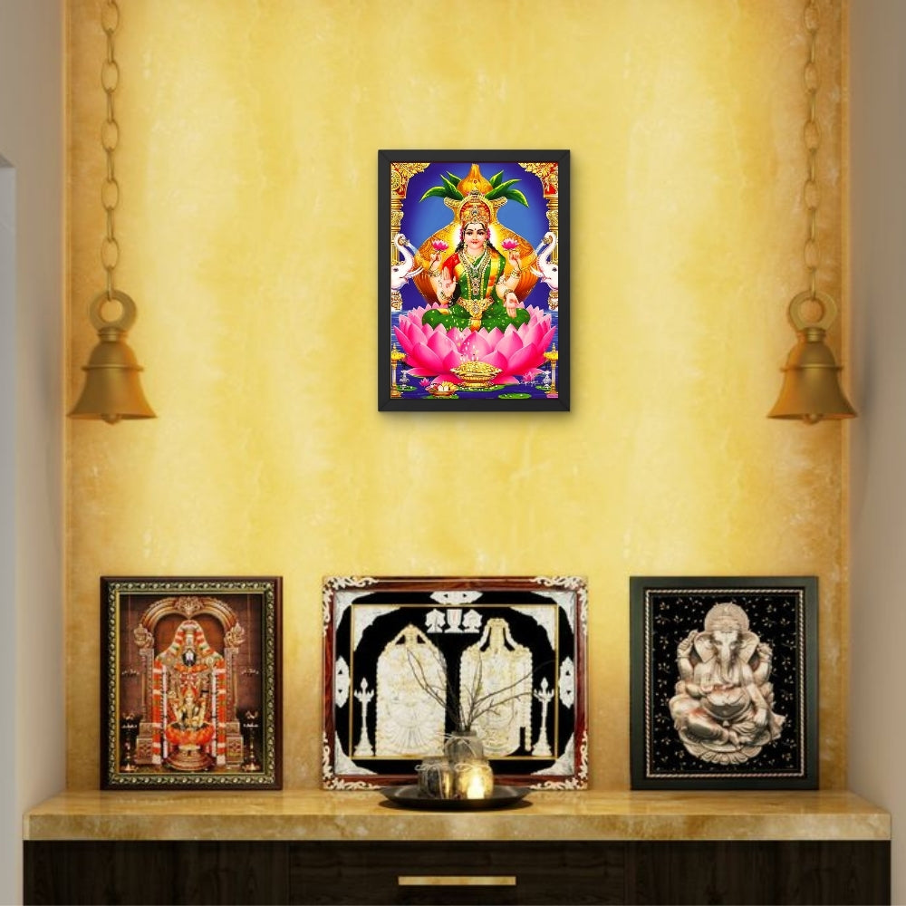 Maa Laxmi wall art-Goddess laxmi God Frame