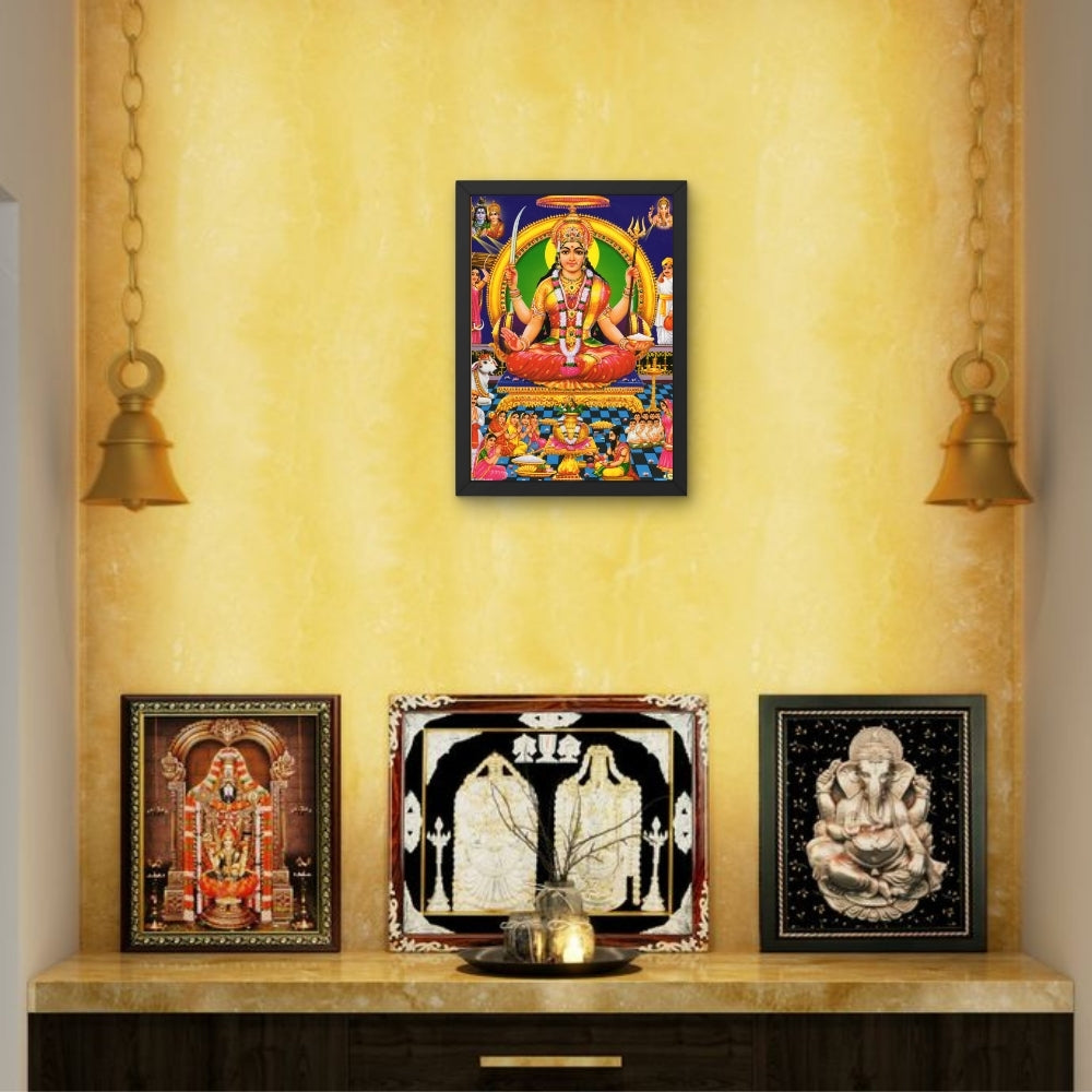 Goddess Santhoshi matha wall art- Maa santhoshi photo frame