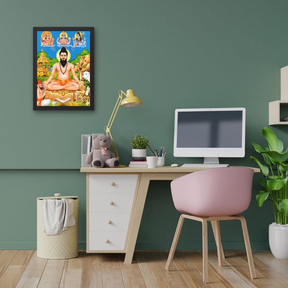 Sri potuluri veerabramendra swamy wall art- veera bramendraswamy photo frame