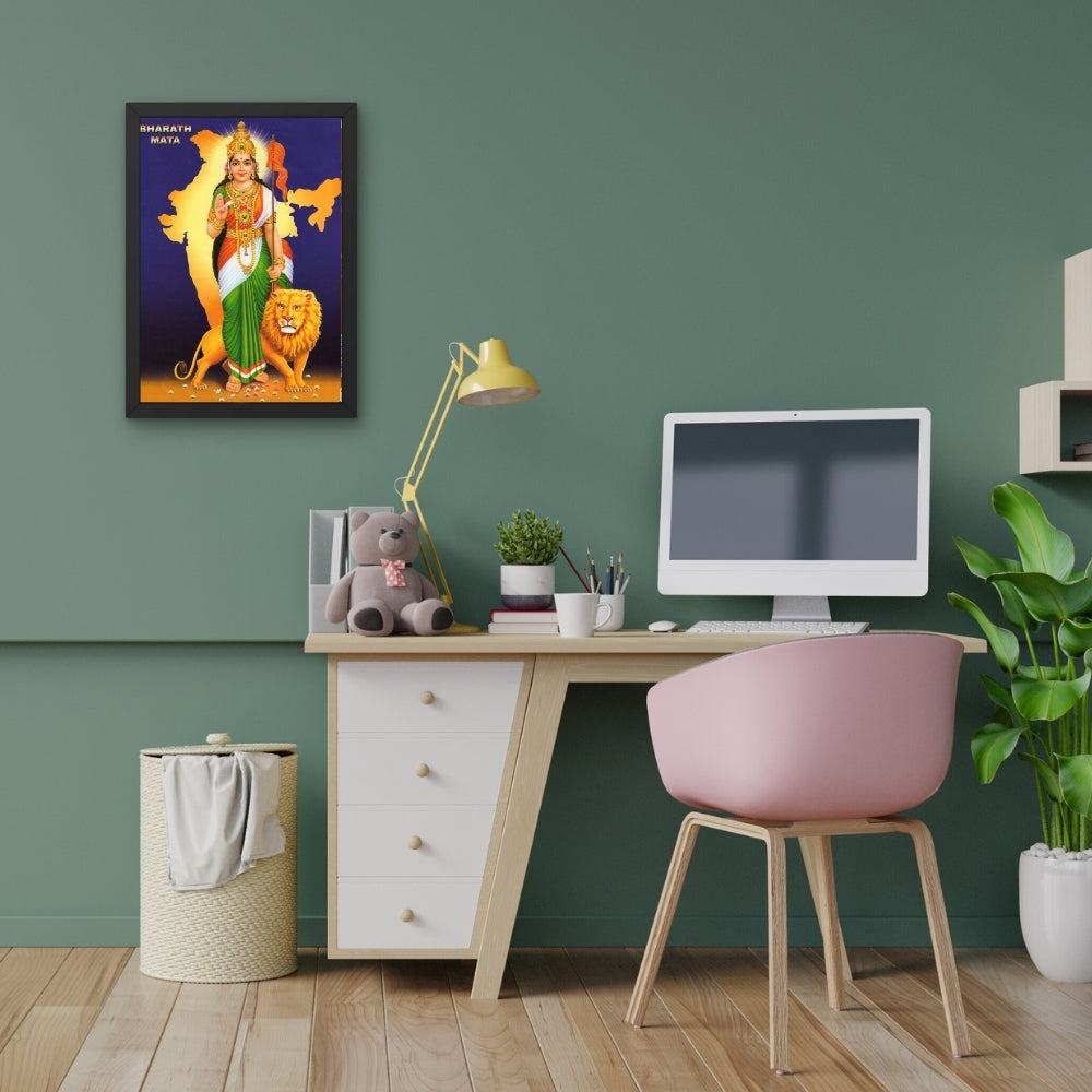 Telangana Talli Wall Art – Telangana Mother Goddess Traditional Photo Frame