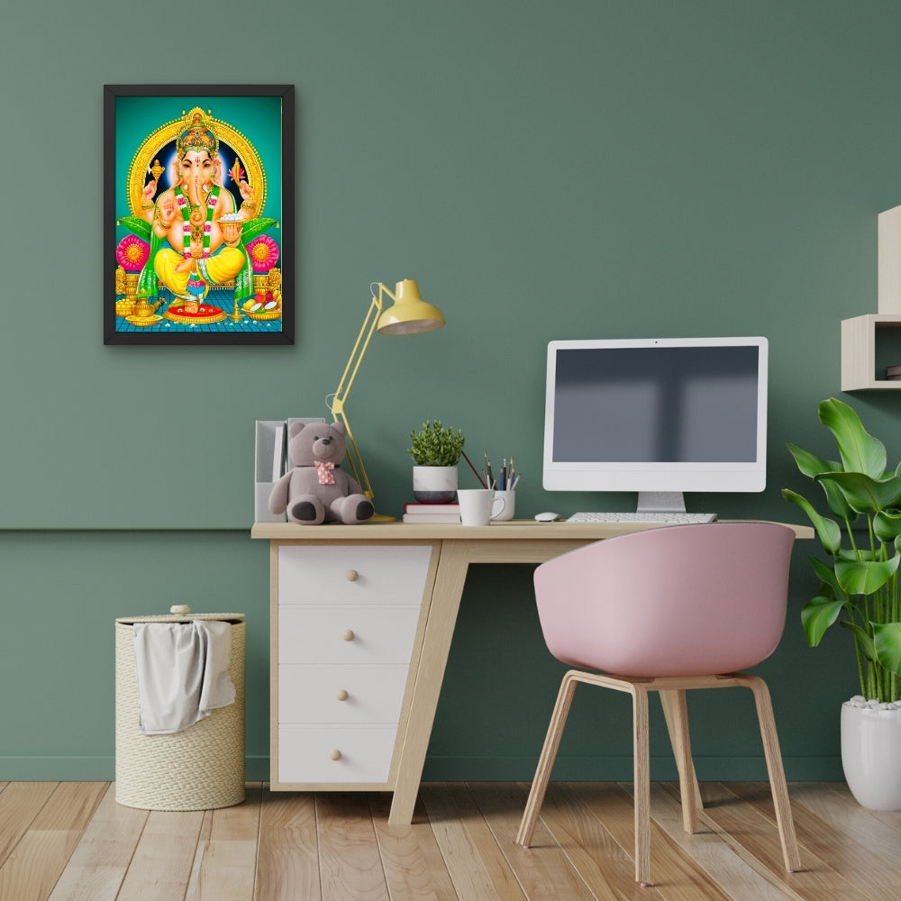 Lord Ganapathi wall art- God ganesha photo frame
