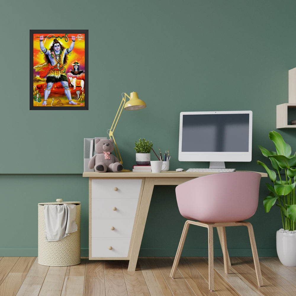 Lord Shiva wall art- God shiva god frame