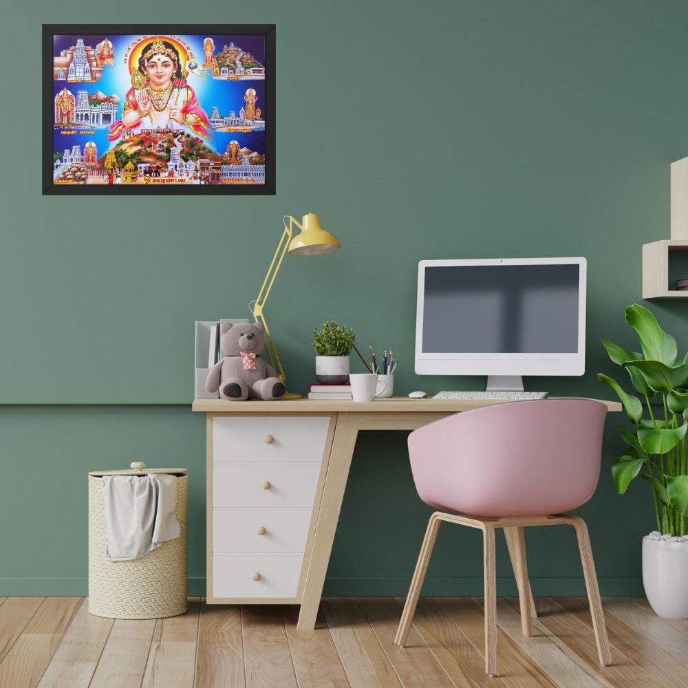 Lord murugan wall art- Murugan god photo frame