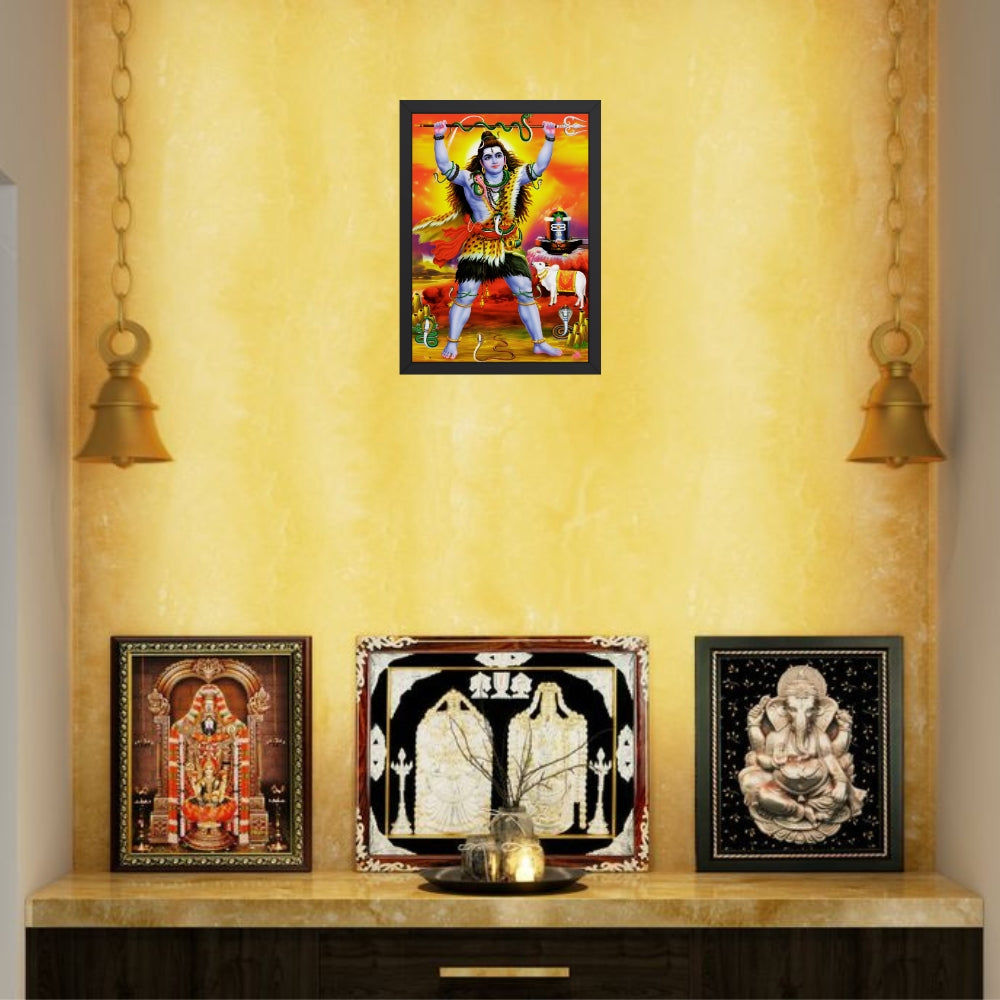 Lord Shiva wall art- God shiva god frame