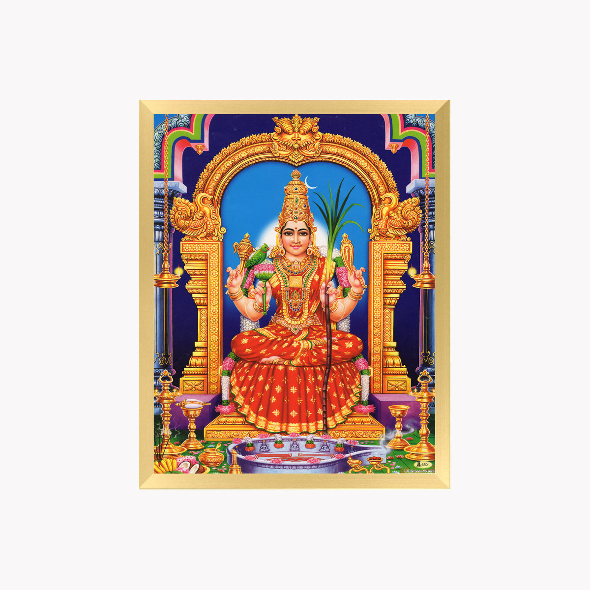 Lord Radha Krishna wall art- Radha krishna photo frame