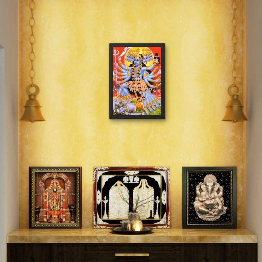GOddess Mahakali wall art- Maa Kali photo frame