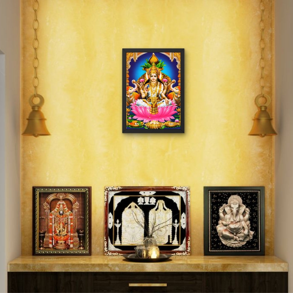 Goddess Laxmi wall art-Maa Laxmi god frame